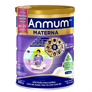 Sữa bột Anmum Materna Không Thêm Đường 800g/Lon